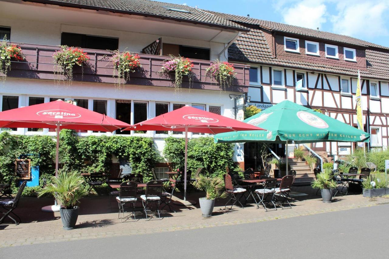 Landgasthof-Porta Schlitz Bagian luar foto